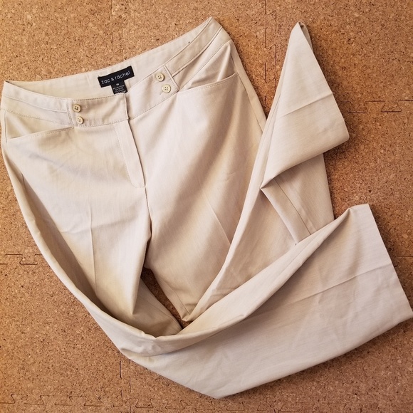 Zac & Rachel Pants - Zac & Rachel Khaki Dress Pants